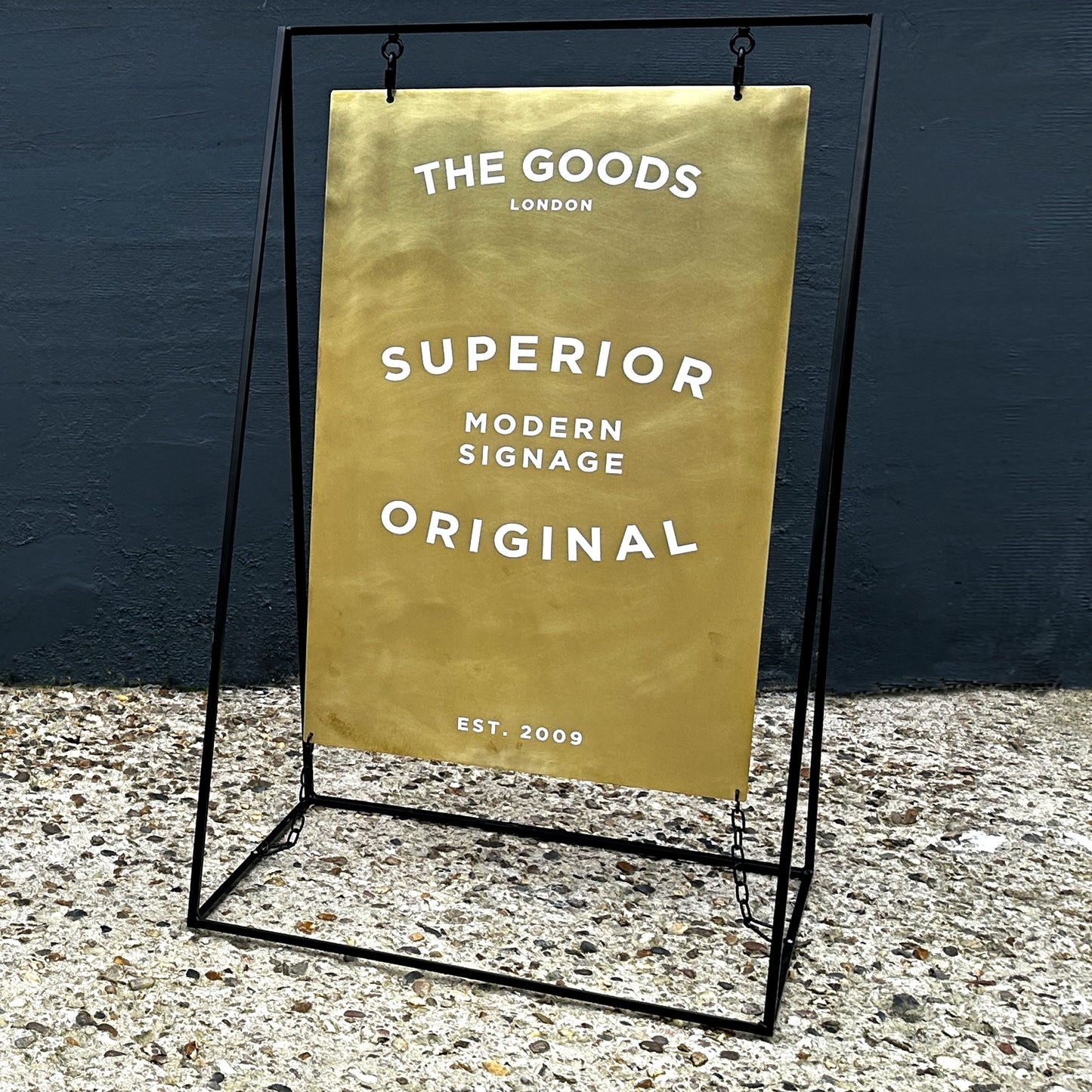 Brass Swing Sign
