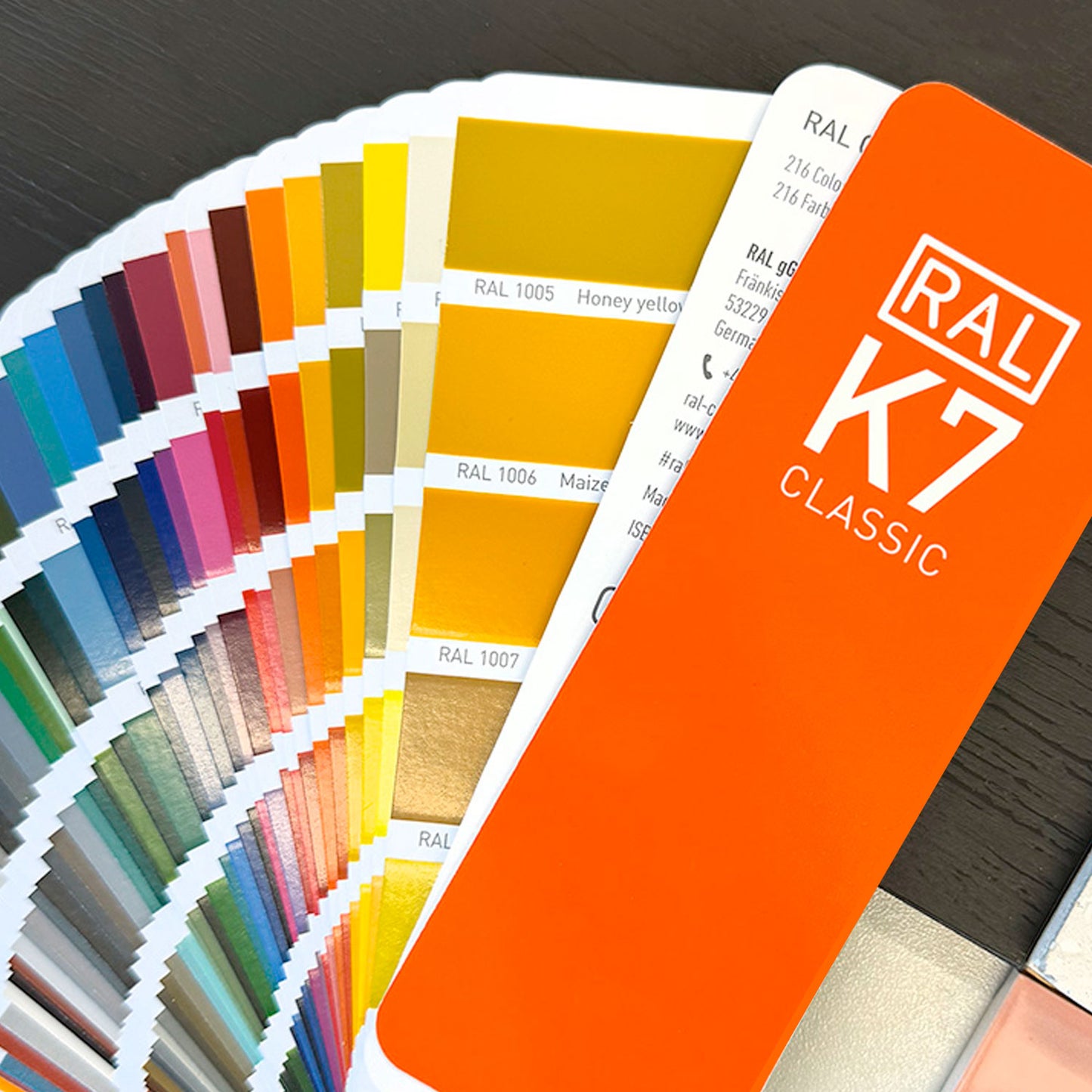 RAL Colour Chart Swatch Book