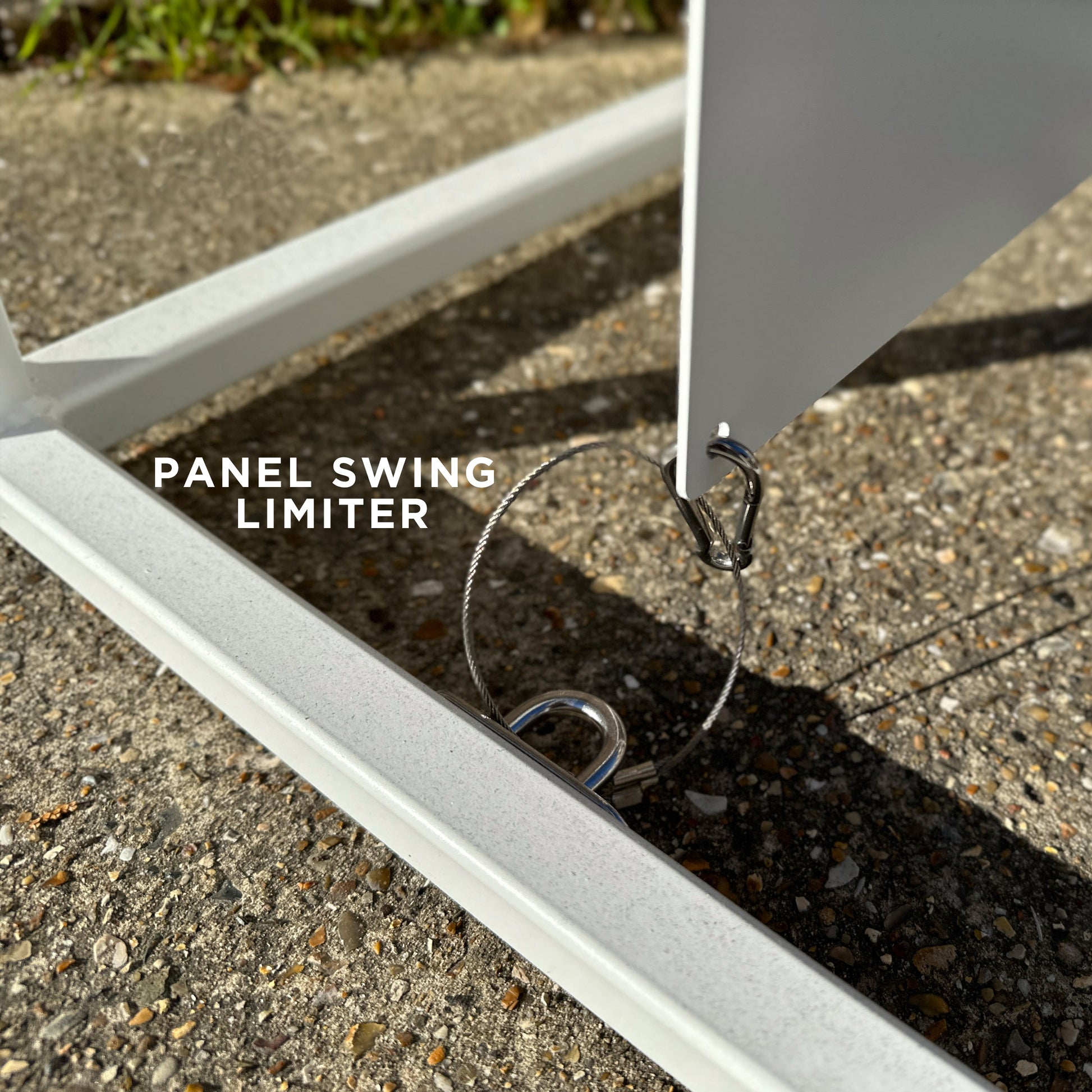 Panel Swing Limiter