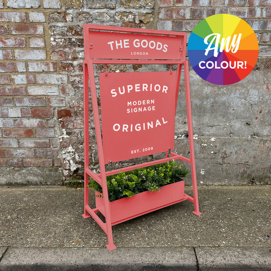 Planter A Board sign in any colour