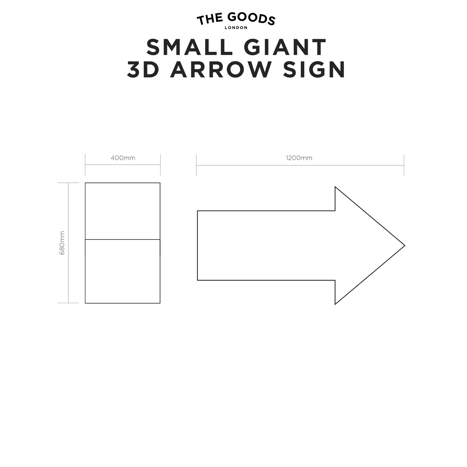 Arrow Technical Drawing