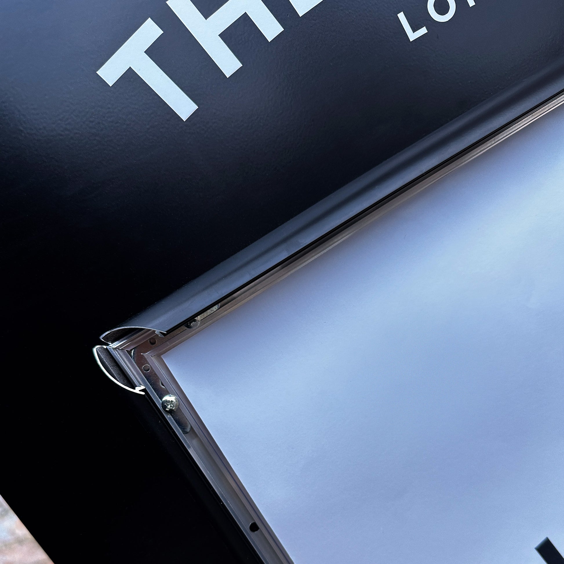 Black Snap Frame A Board Sign