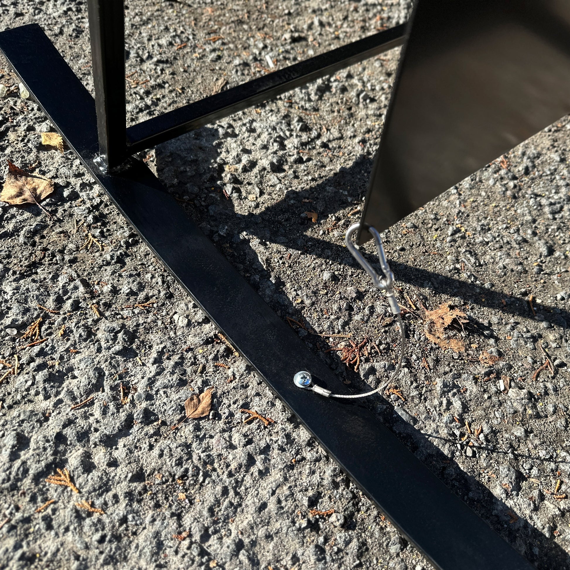 Rocking A Frame Sign Detail